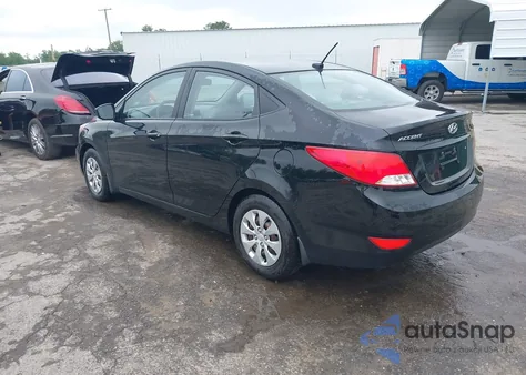 2016 Hyundai Accent Se из США, поврежденный, VIN KMHCT4AE3GU109752